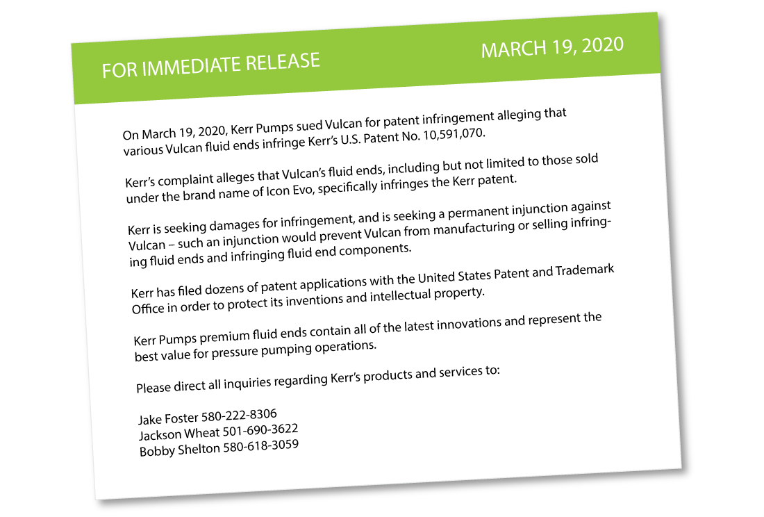 Kerr Pumps Positive Displacement Pump Mud & Plunger Pump High