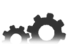 Infographic of some gears to represent the amount of CNC machines employed by the company